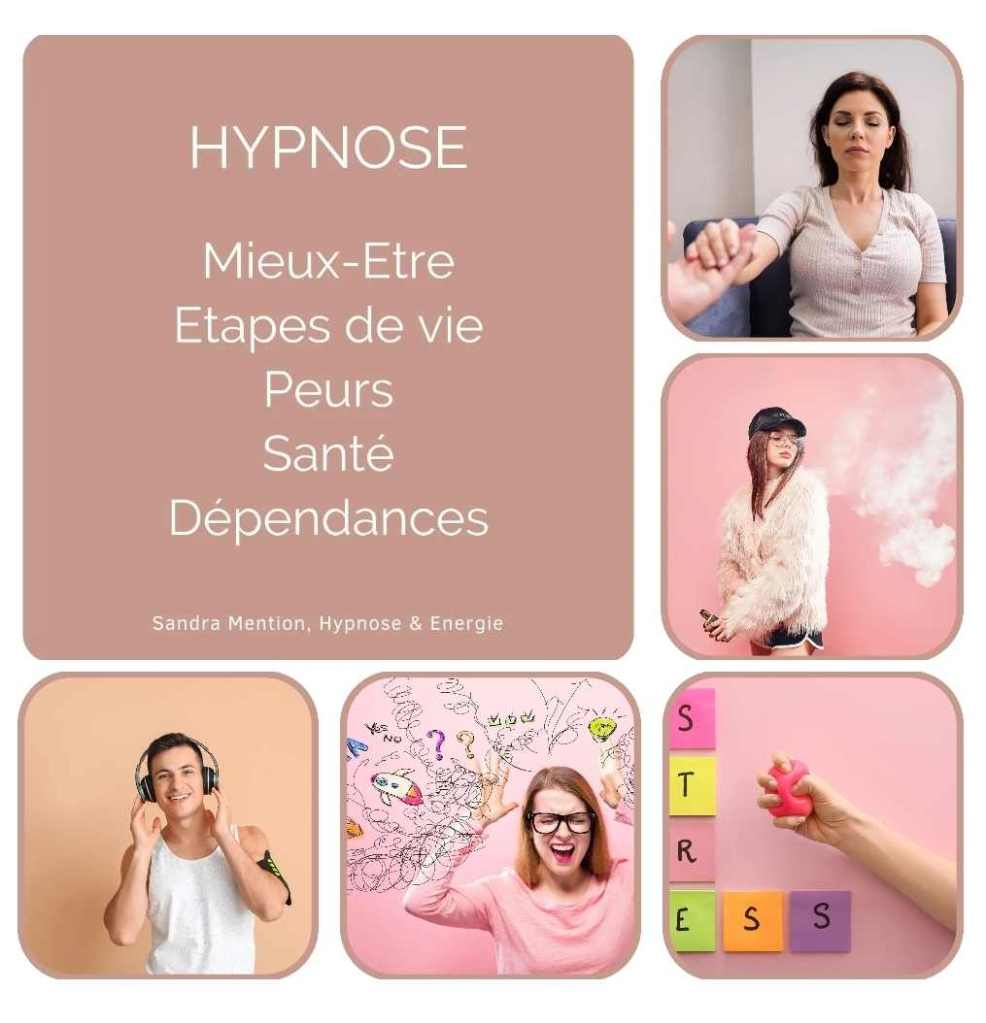 Sandra Mention, Hypnose & Energie