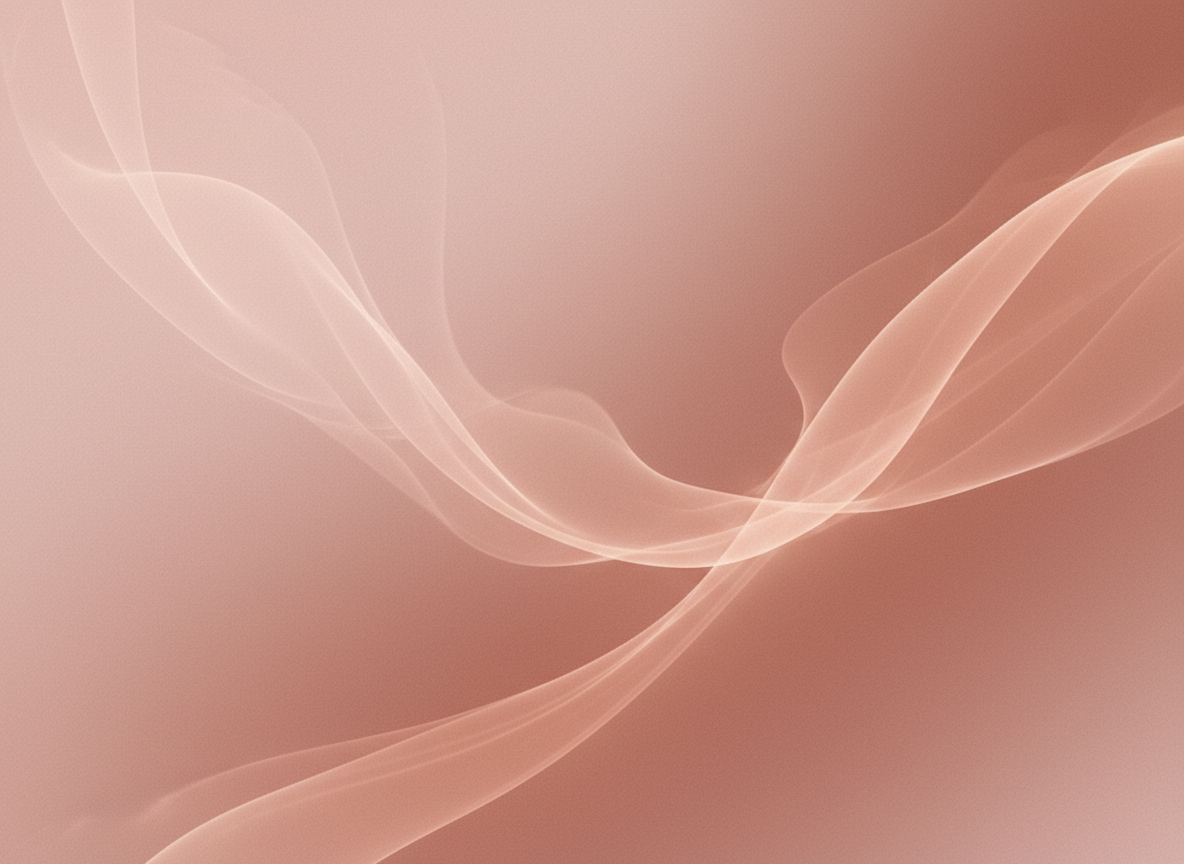 Fond atmosphérique doux de lumière et d'énergie en teintes terracotta et rose poudré
