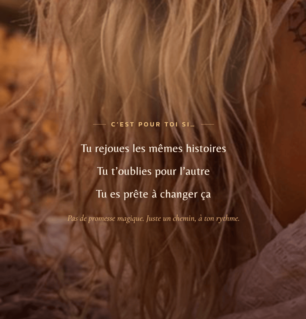 Programme OSE Exister avec Sandra Mention