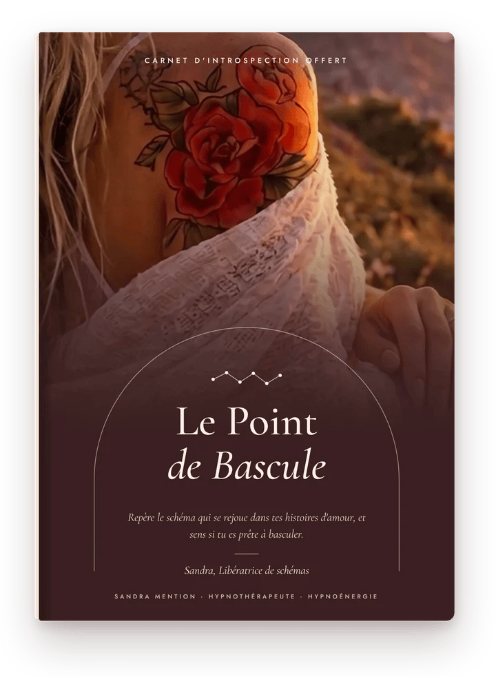 Carnet offert Le Point de Bascule de Sandra Mention